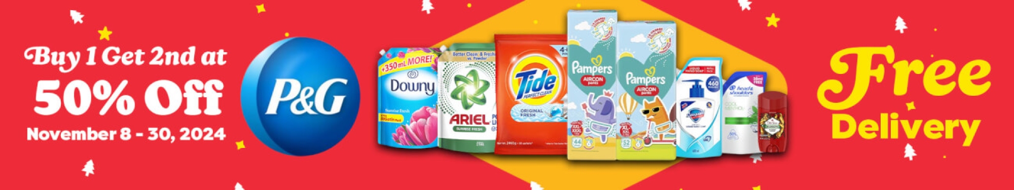 P&G Brand Shop Banner November