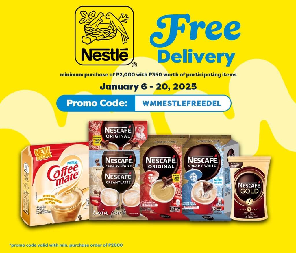 Free Delivery, Nestle, Coffee, Coffeemate